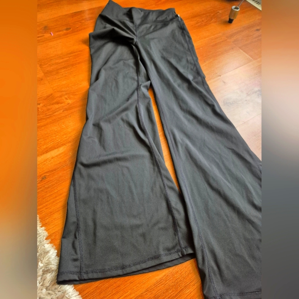 Bluenotes Unplug Black Flare Bell Bottom Leggings